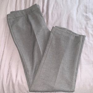 Kasper grey straight leg dress pant